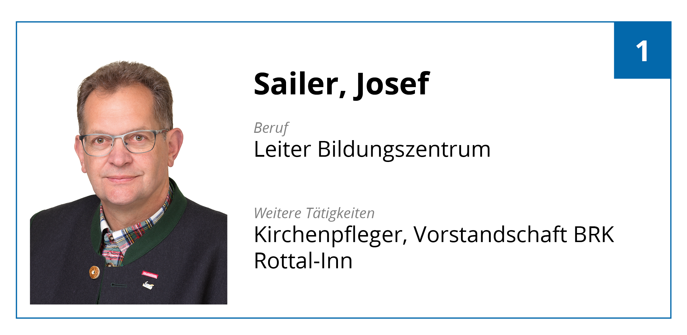 Sailer, Josef